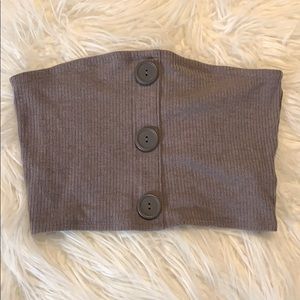 Button Tube Top